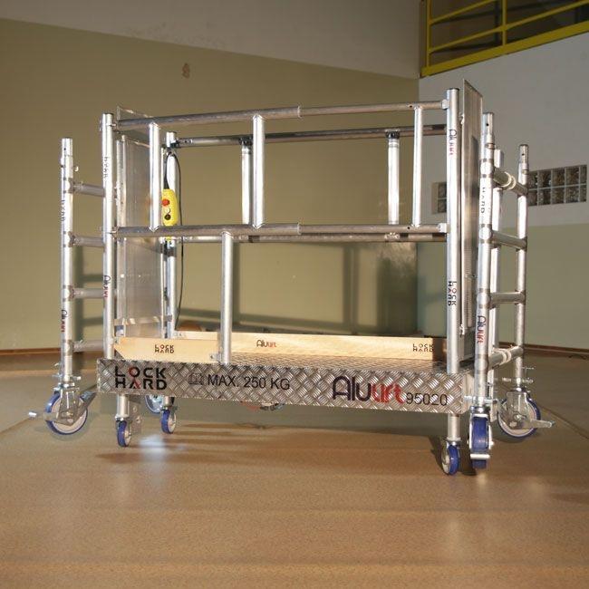 Rolsteigerlift XL-serie kopen – elektrische rolsteigerlift tot 14 meter werkhoogte-SLS